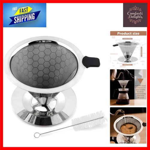 Stainless steel pour over - stainless,