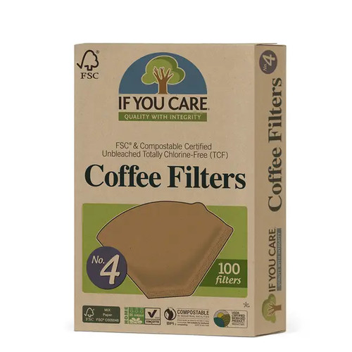 Large unbleached coffee - large, no.4