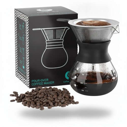 Pour over coffee - over,