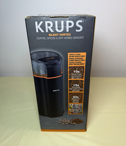 Krups silent vortex - silent, 3-in-1
